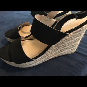 Montego Bay Club Wedges Open Toes Heals